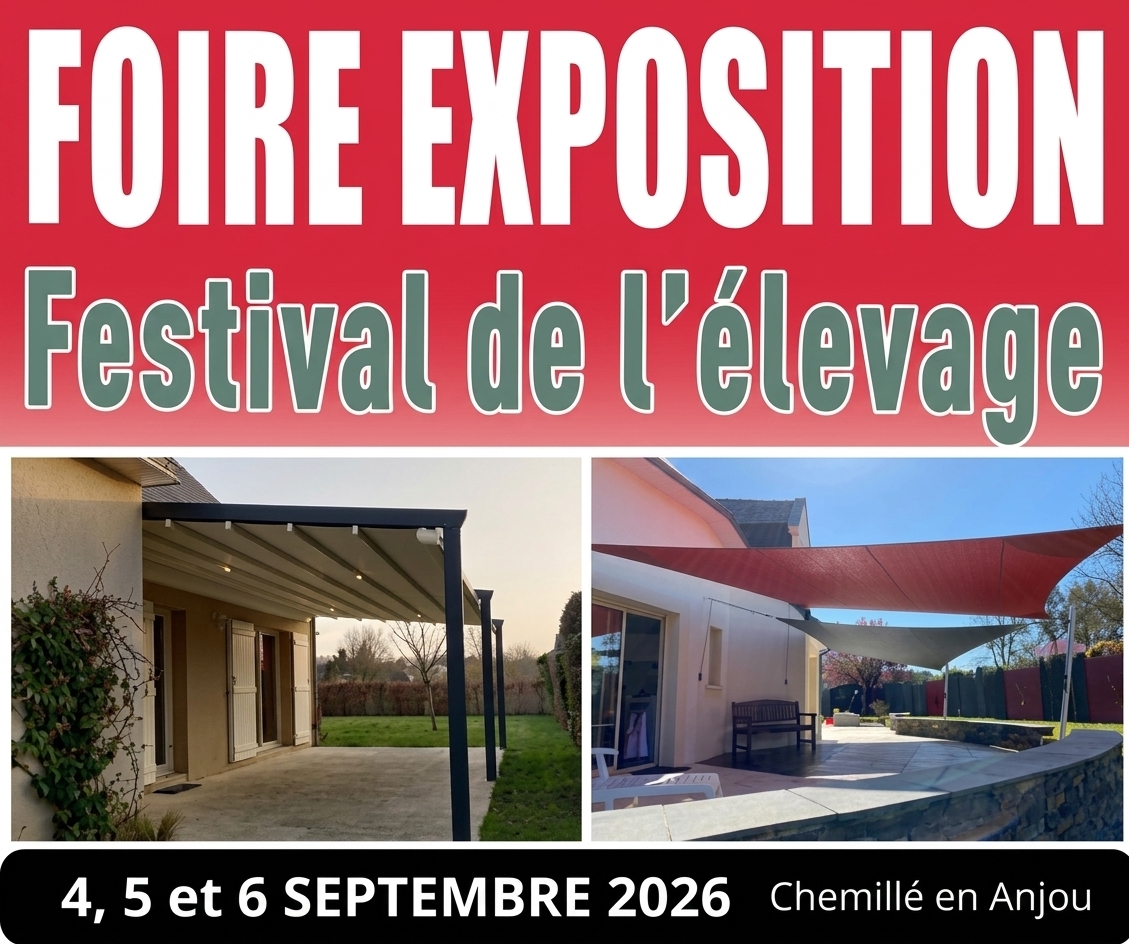 4 5 et 6 SEPTEMBRE 2026 Foire Exposition